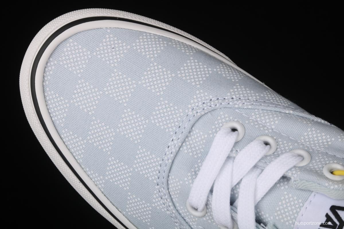 Vans Doheny Era Milk Blue Checkerboard online Celebrity shoes VN0A3MVZ3QN