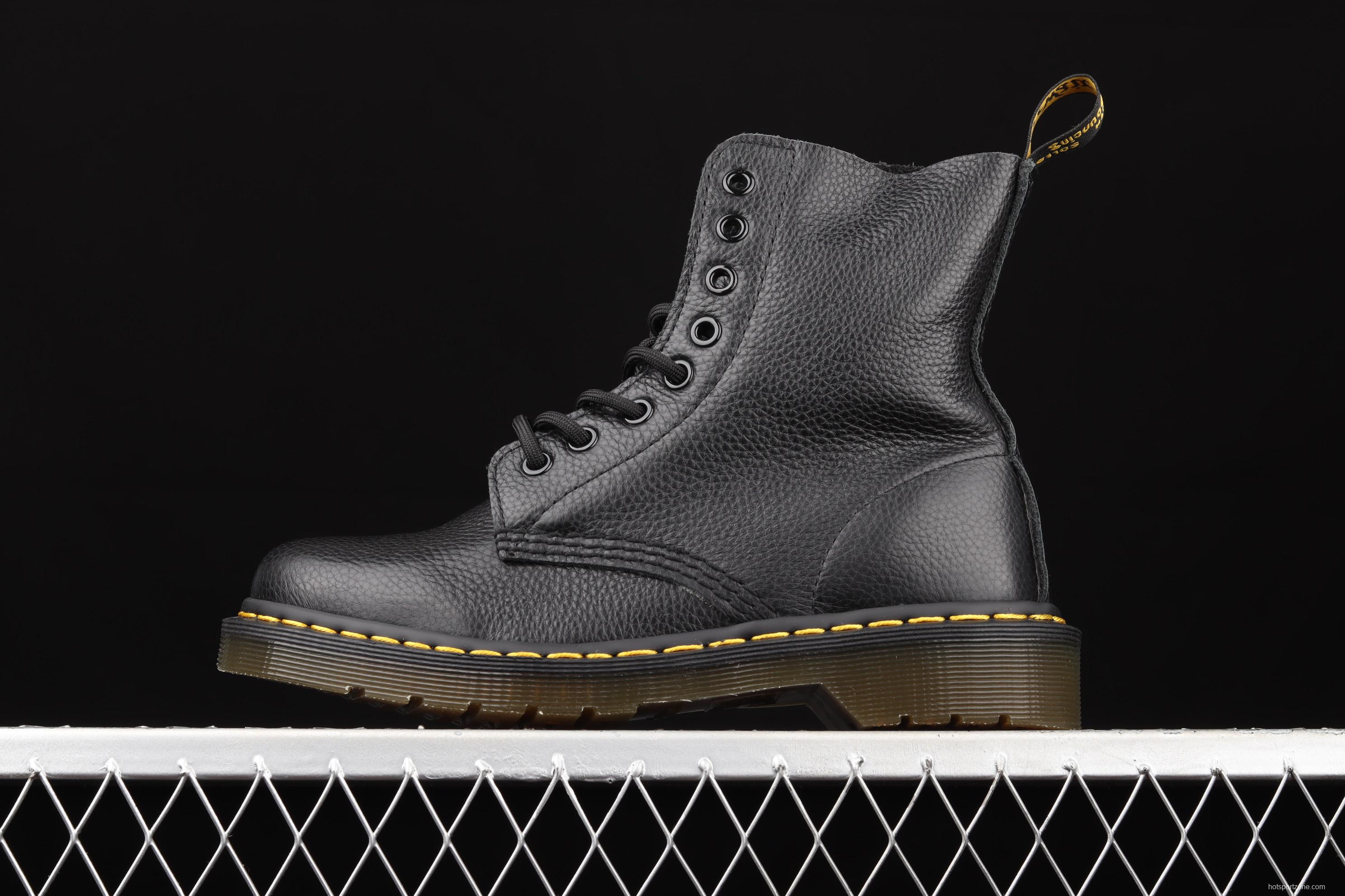 Dr.martens Martin boots 1460 series litchi soft leather eight holes Gaobang 13512006