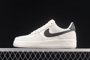 NIKE Air Force 1x 07 Low gray-black hook low-top casual board shoes BG5120-315