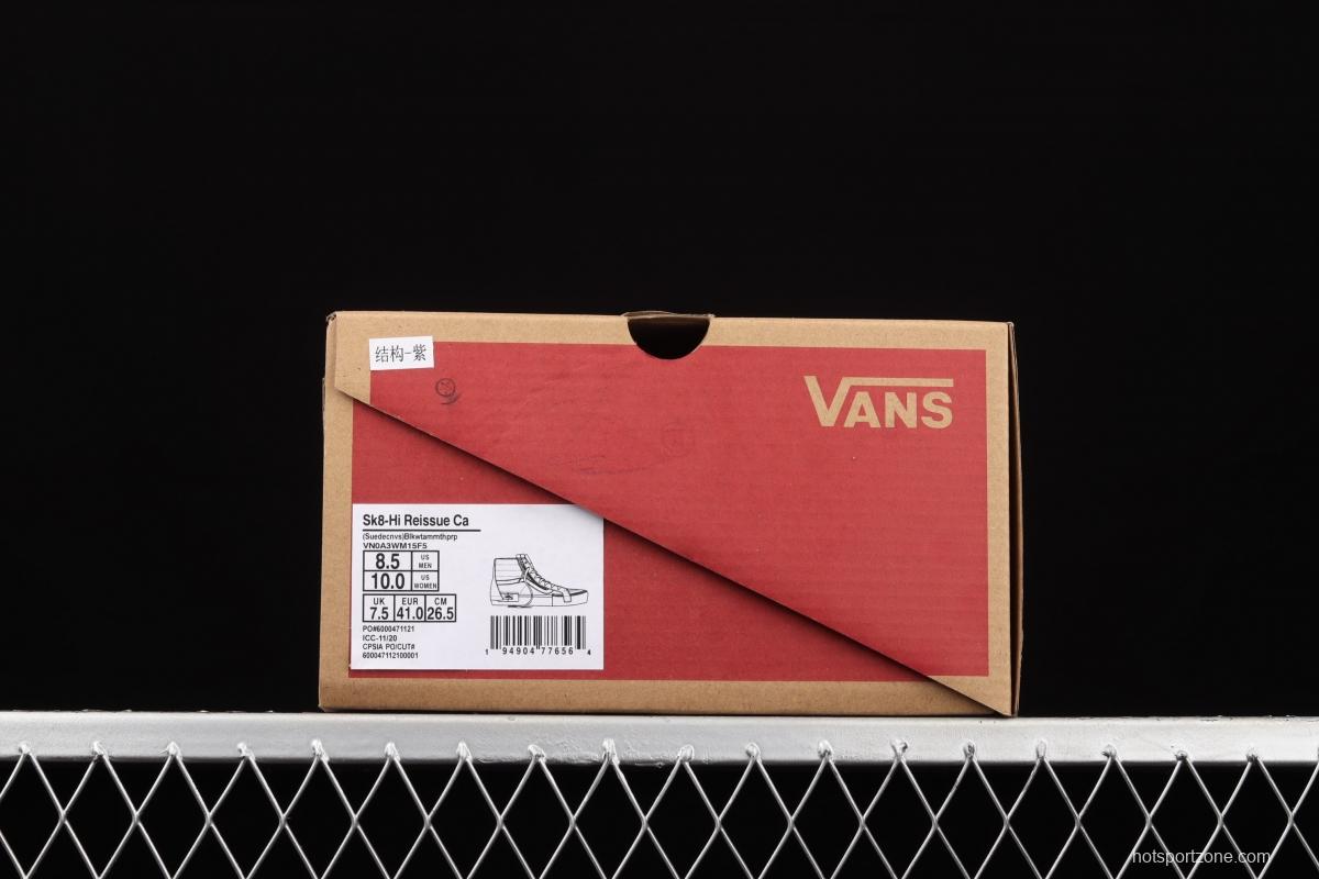 Vans SK8-Hi Reissue Ca Vance deconstructs and splices VN0A3WM15F5 of high-top vulcanized shoes