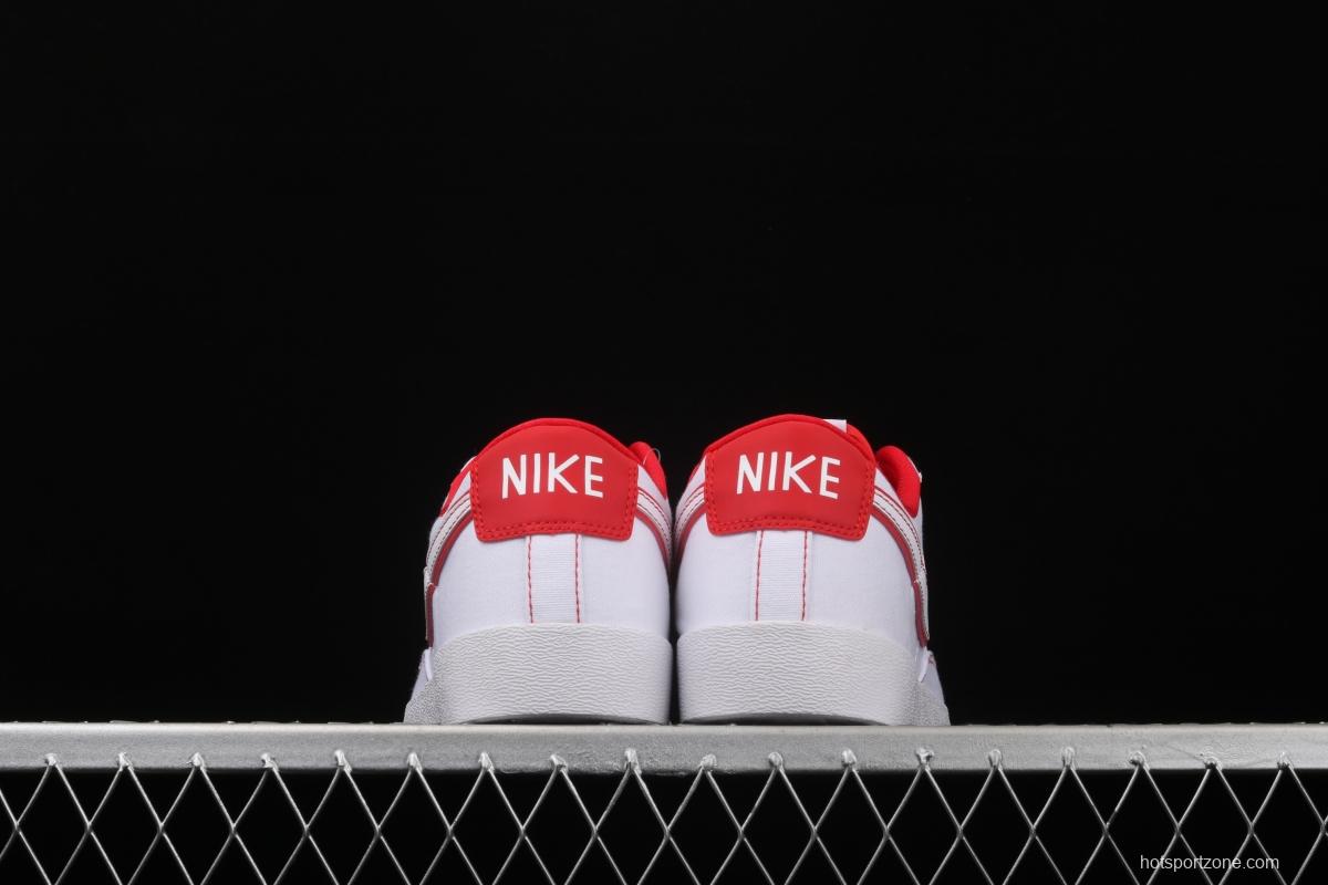 NIKE Blazer Low Lx Trail Blazers 3M reflective canvas low-top skateboard shoes AV9371-815