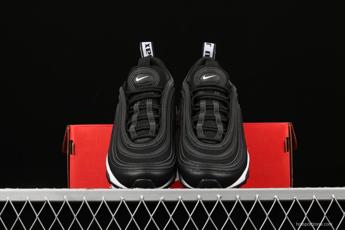 NIKE Air Max 97 Lx black and white serial bullet air cushion running shoes AR7621-001