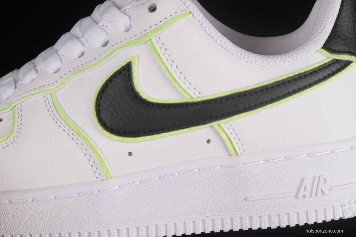 NIKE Air Force 1'07 Low Black and White Luminous Low Casual Sneakers CW2288-304