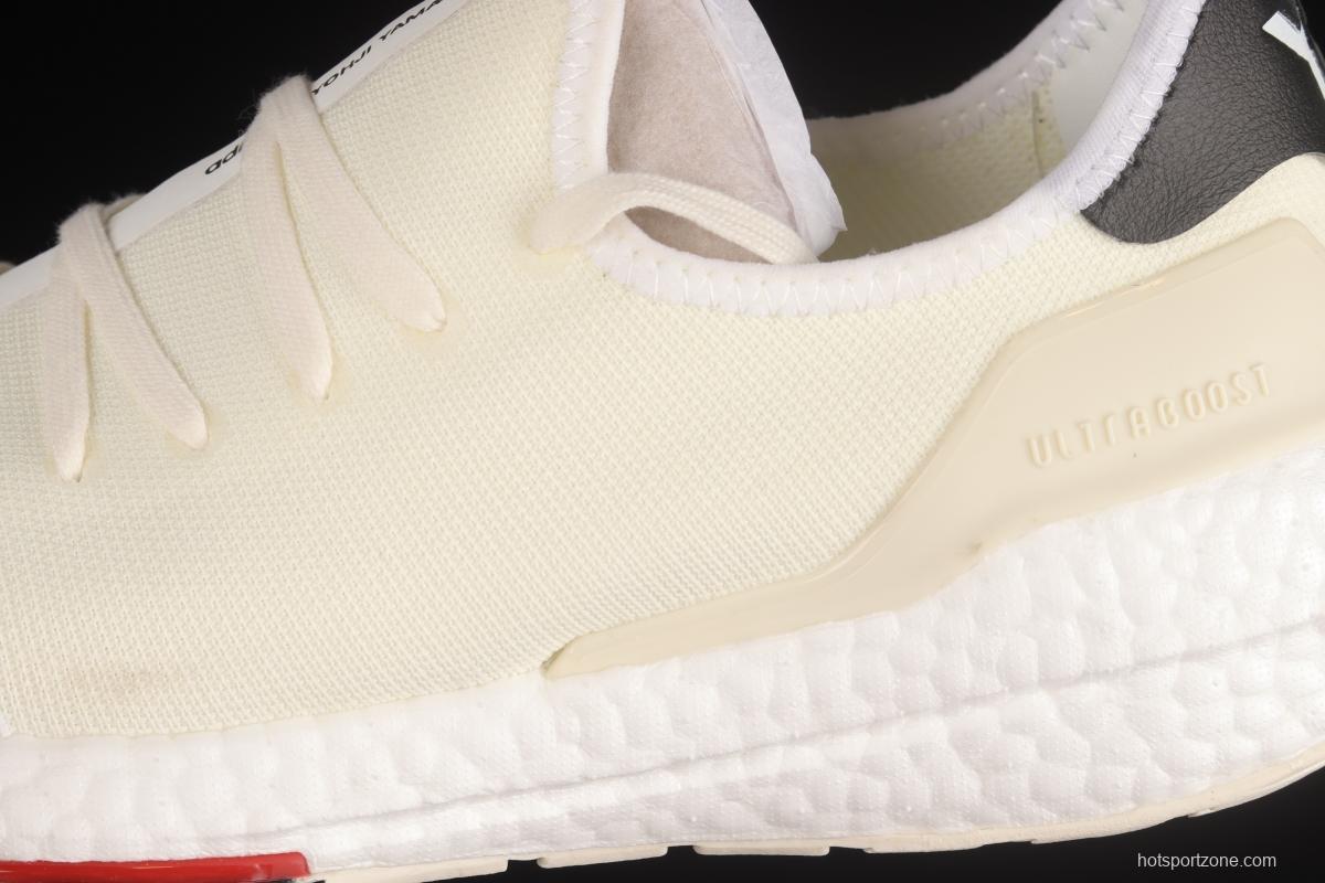 Y3 x Adidas Ultra Boost 21 Consortium H67477 Das Joint New 7.0 Thick Bottom Popcorn Running Shoes