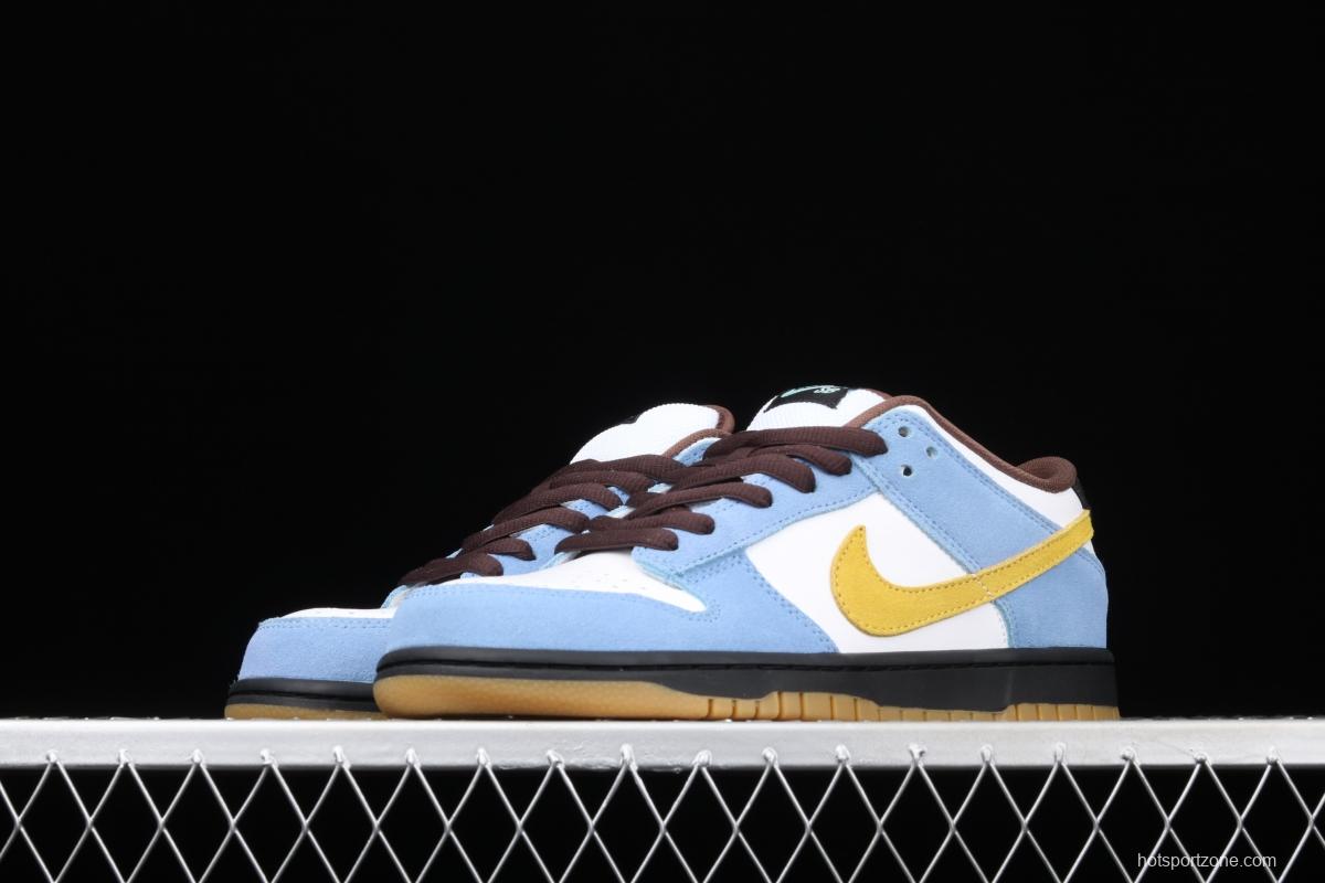 NIKE DUNK Low Pro SB Homer Simpson joint style leisure sports skateboard shoes 304292-173