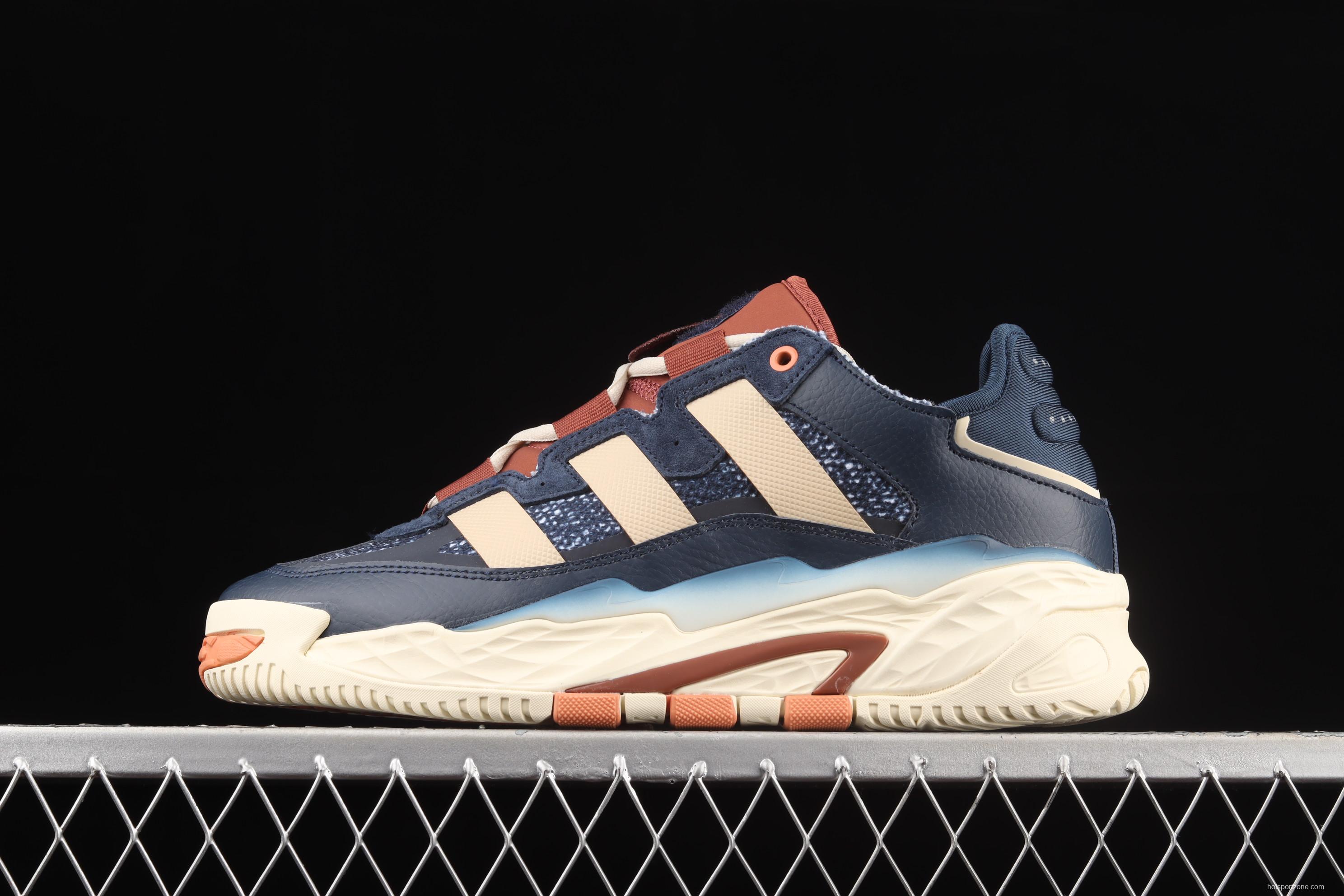 Adidas Originals Niteball FX7650 series street basketball shoes