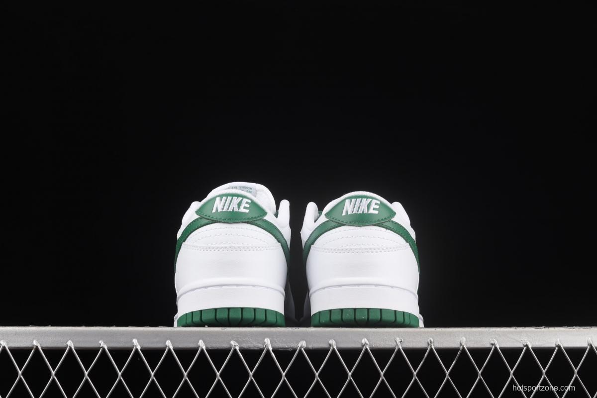 NIKE SB DUNK Low White and Green Celtic SB Slam Dunk Series low-side leisure sports skateboard shoes DD1503-112