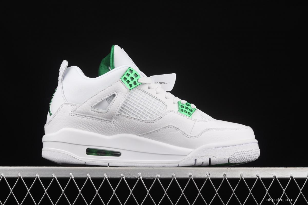 Air Jordan 4 Pine Green white and green front layer CT8527-113