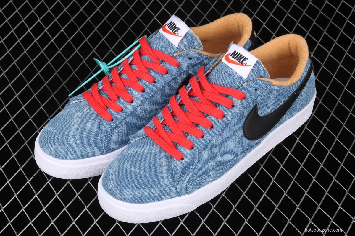 NIKE Blazer Low trailblazer denim low-top casual board shoes BQ4806-600