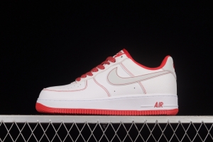 NIKE Air Force 1'07 Low SU19 White Red 3M Reflective Low Top Casual Sneakers CN2896-101