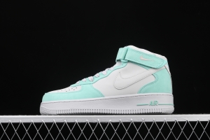 NIKE Air Force 11607 Lceland Green Rare Classic Chinese Bang Bang Leisure Sports Board shoes Leather Grey Tiffany Iceland Green 596729-301