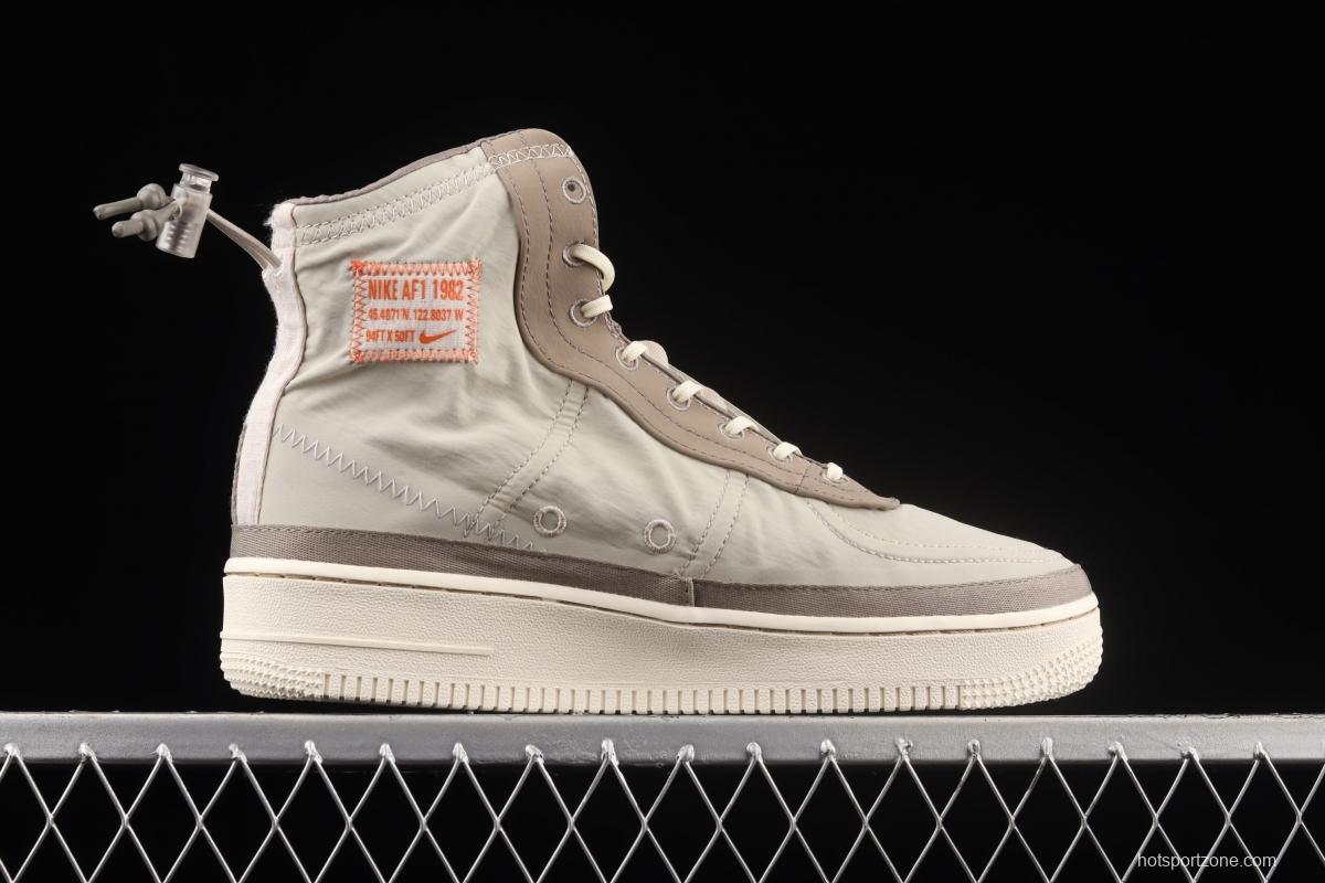 NIKE Air Force 1 Hi Shell waterproof high upper board shoes DO7450-211