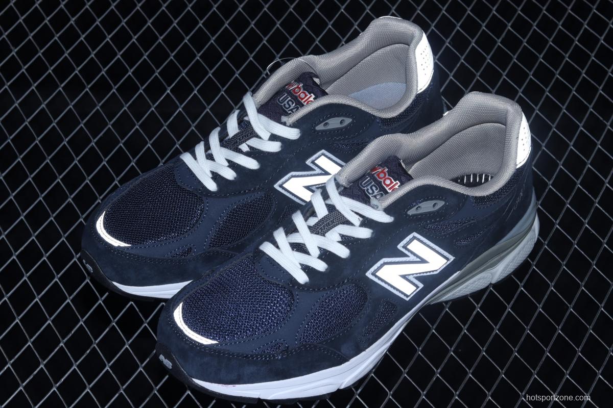 New Balance NB990 series of high-end American retro leisure running shoes M990NB3