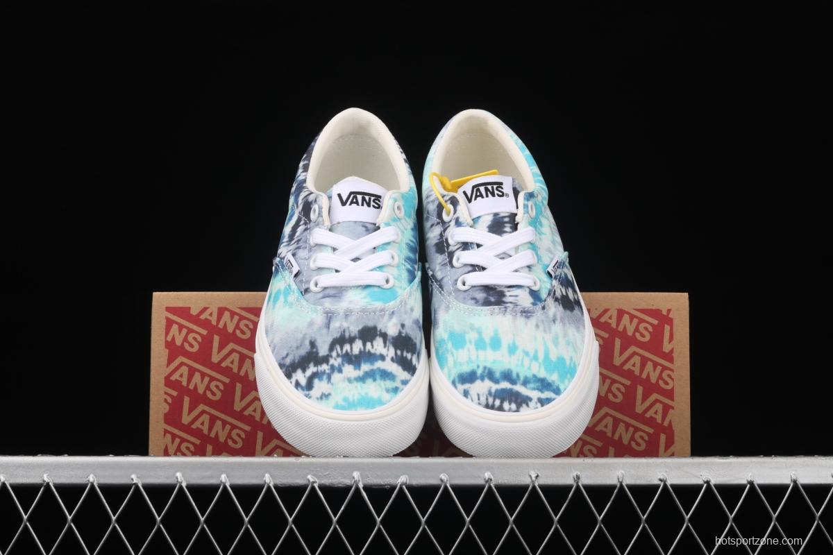 Vans Doheny national style series energetic summer-tie dyeing network celebrity white shoes VN0A3MVZ54H