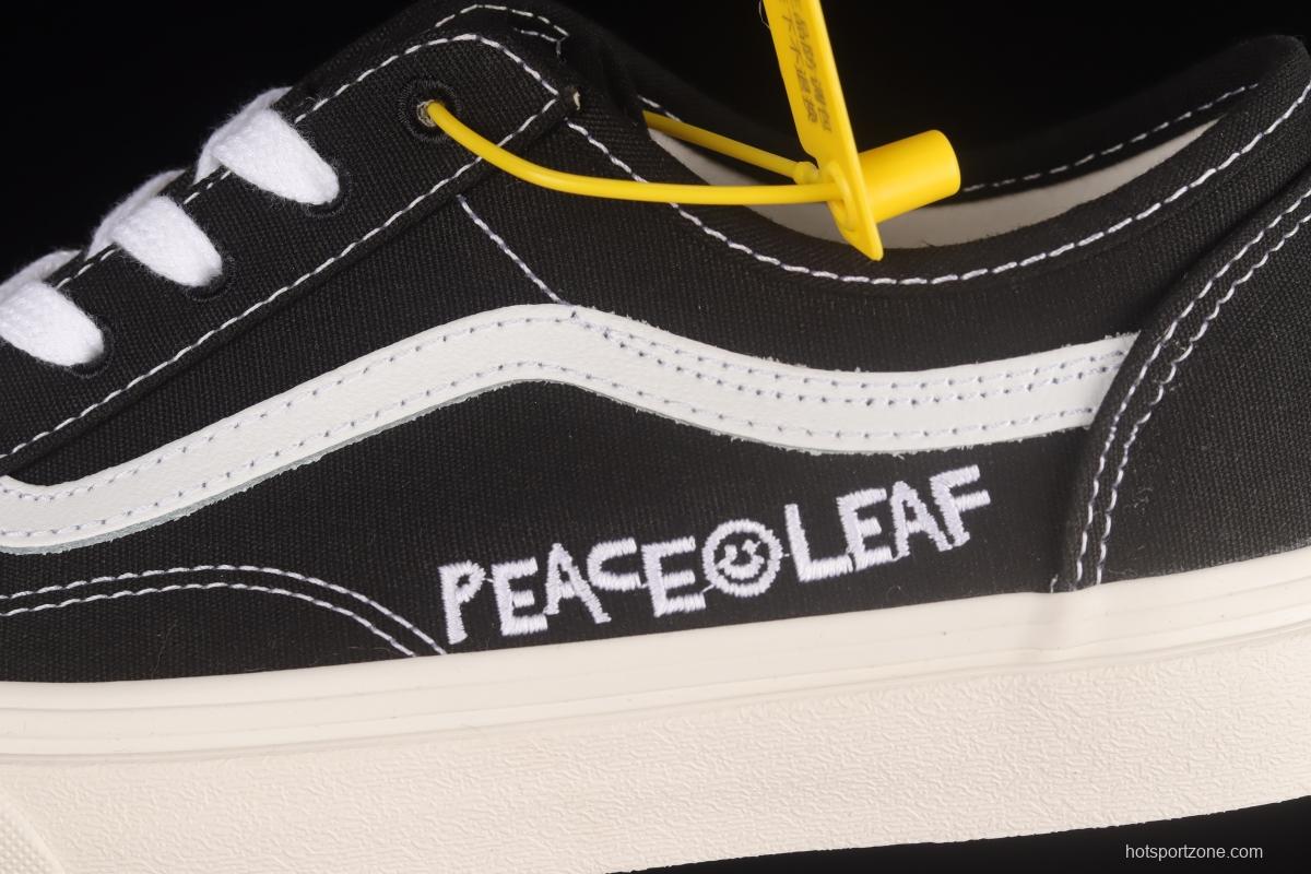 Vans Old Skool Tapered PEACEMINUSONE classic black and white small head low-top casual shoes VN0A54F41KP