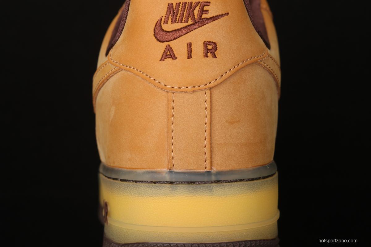 NIKE Air Force 1 Low Retro SP Wheat Mocha Mocha wheat low-top casual board shoes DC7504-700