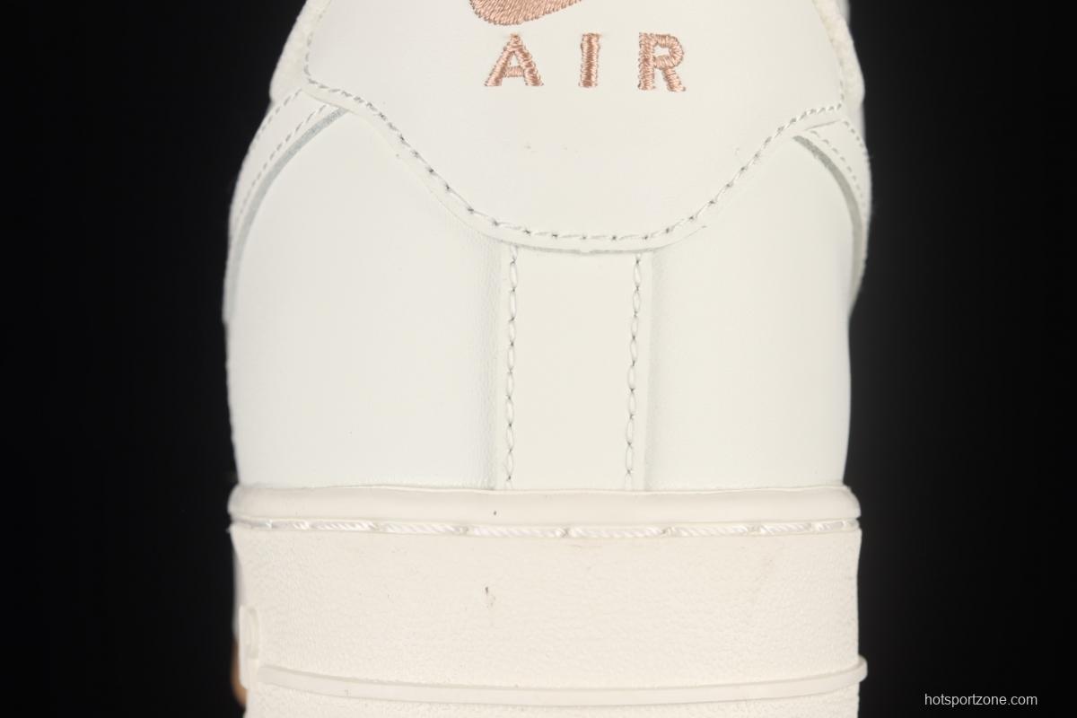 NIKE Air Force 1x 07 Low cream light coffee low-top casual board shoes PQ3369-281
