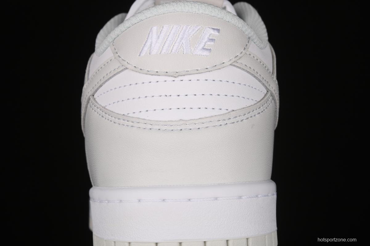 NIKE SB DUNK Low dunk series white light gray color matching low-side leisure sports skateboard shoes DD1503-103