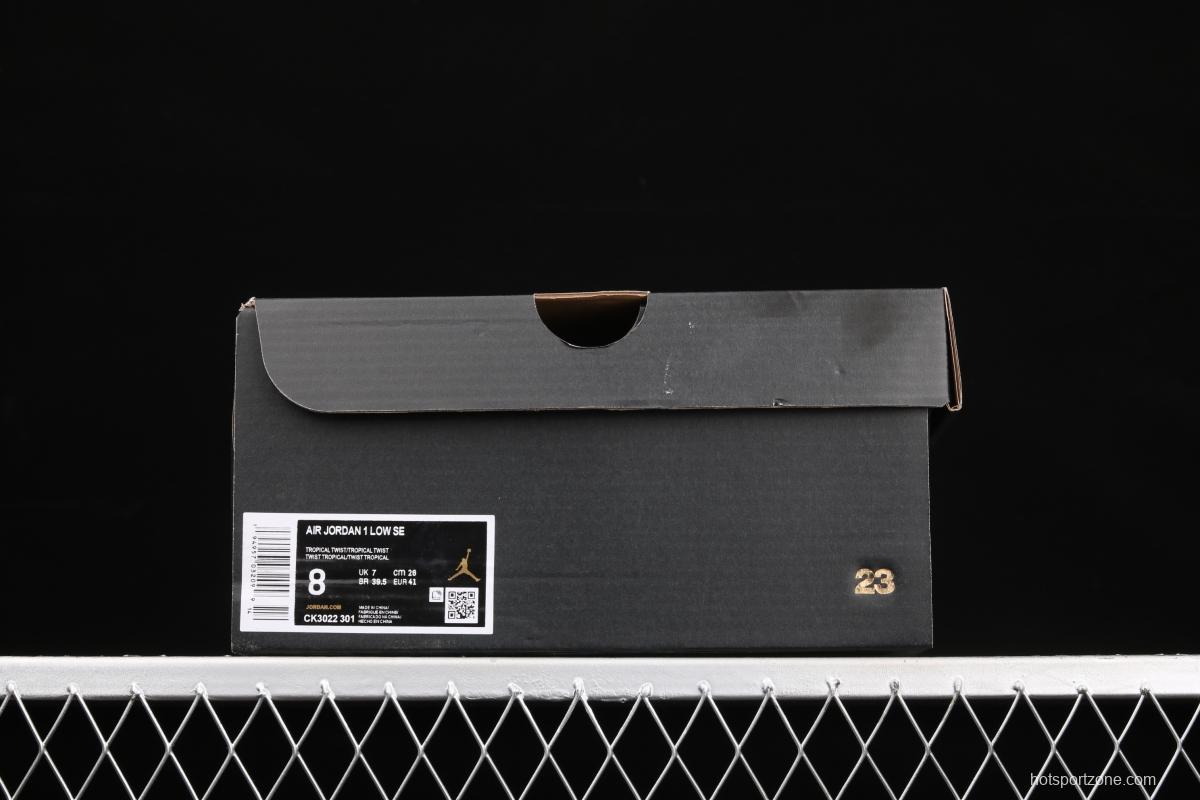 Air Jordan 1 Low low-side cultural leisure sports shoes CK3022-301