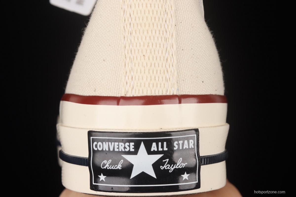Converse 1970s evergreen high-top vulcanized casual board shoes 162053C