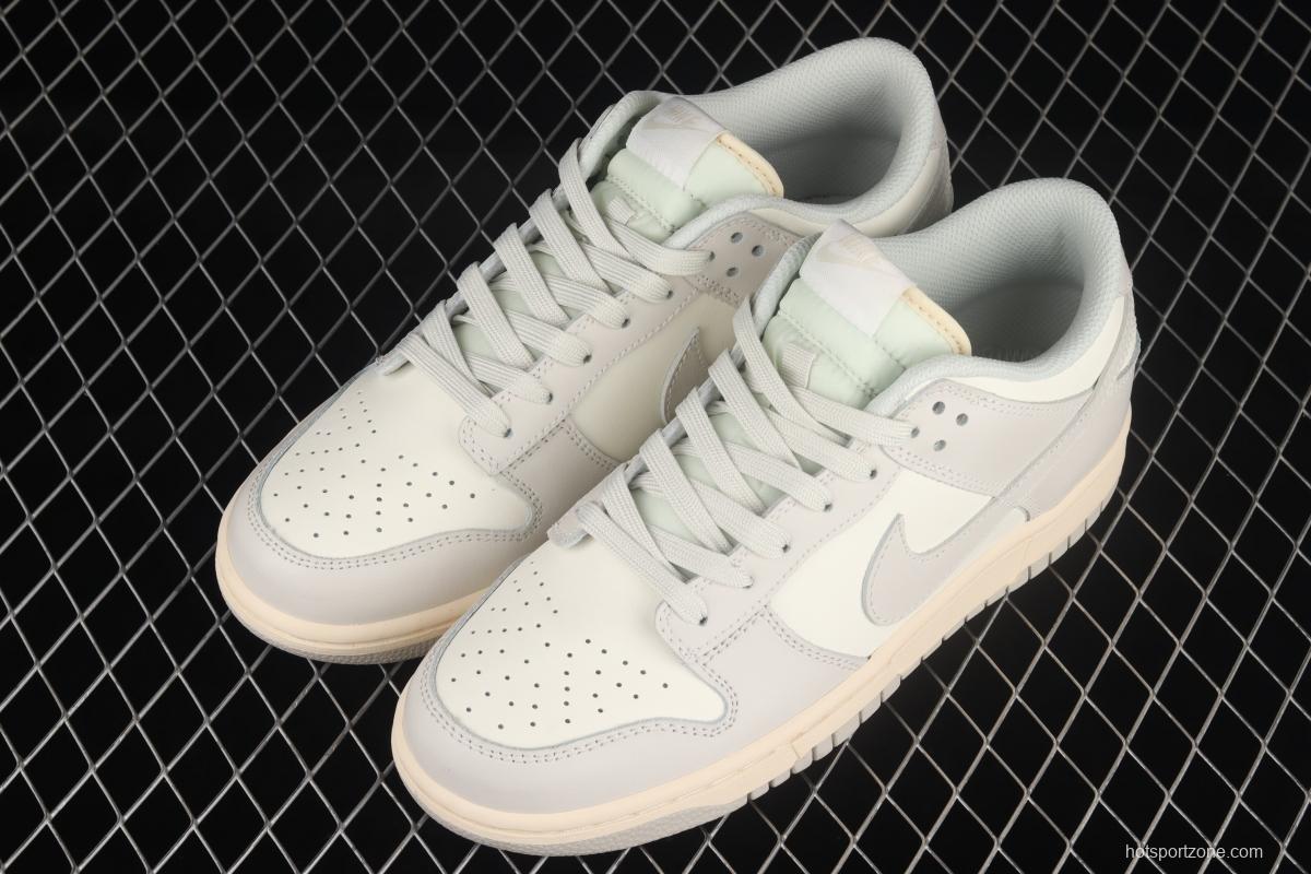 NIKE DUNK Low bone white color SB buckle rebound fashion leisure board shoes DD1503-107