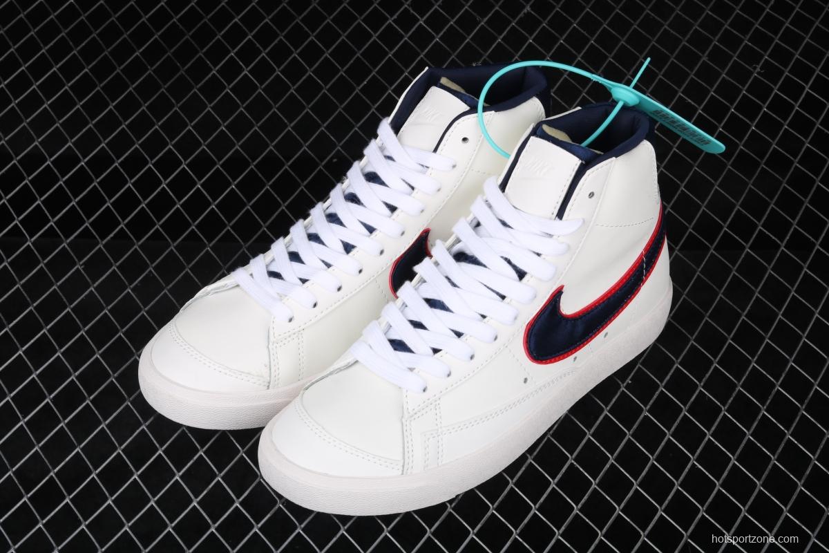 NIKE Blazer Mid '1977 Vintage WE Trail Blazers classic high-top canvas all-purpose leisure sports board shoes CD8318-100