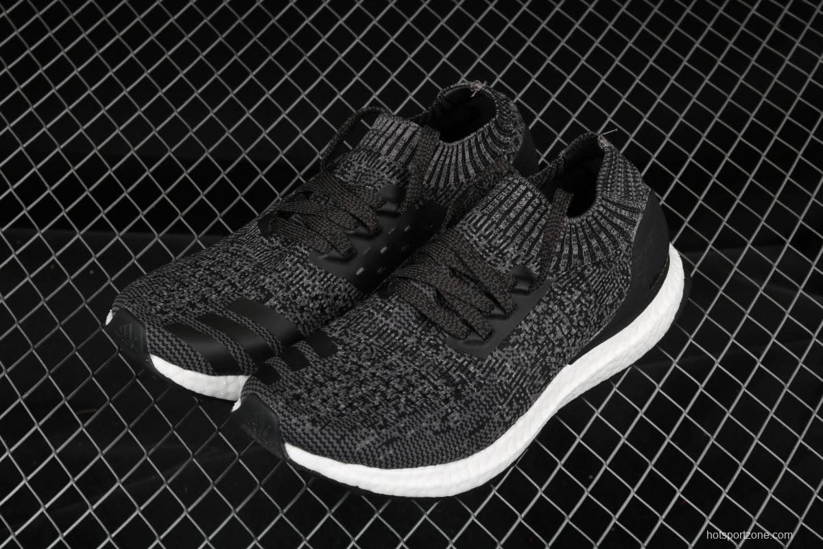 Adidas Ultra Boost Uncaged LTD Triple Black BY2551 socks and shoes