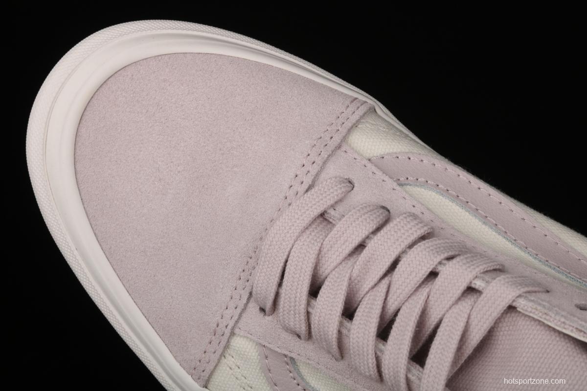 Vans Skate Classics Old Skool new taro ice cream color matching low-top casual board shoes VN0A5KS96SW