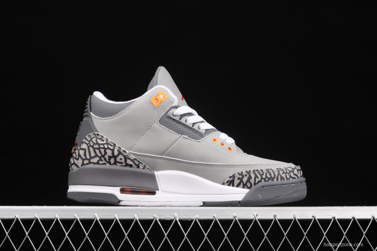 Air Jordan 3 Cool Grey AJ3 Joe 3 Wolf CT8532-012