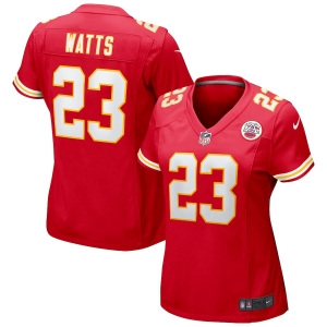 Women's Armani Watts Red Player Limited Team Jersey