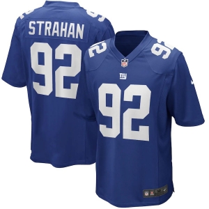 Men's Michael Strahan Royal Retired Player Limited Team Jersey