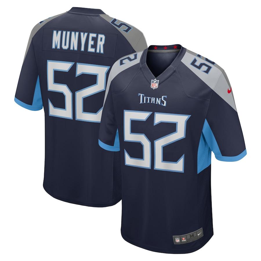 Men's Daniel Munyer Navy Player Limited Team Jersey
