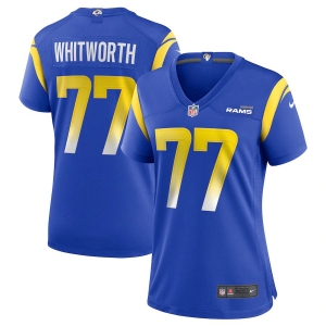 Women's Andrew Whitworth Royal Player Limited Team Jersey