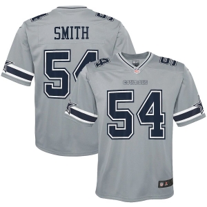 Youth Jaylon Smith Gray Inverted Player Limited Team Jersey