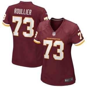 Women's Chase Roullier Burgundy Player Limited Team Jersey