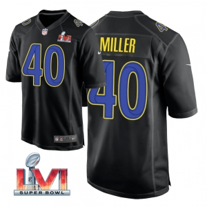 Men's Von Miller Black Super Bowl LVI Bound Limited Fashion Jersey