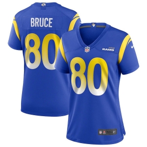 Women's Isaac Bruce Royal Retired Player Limited Team Jersey