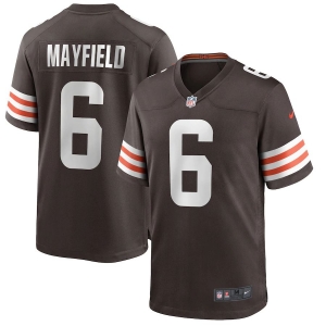 Men's Baker Mayfield Brown Player Limited Team Jersey