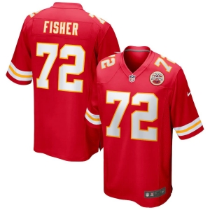Men's Eric Fisher Red Player Limited Team Jersey