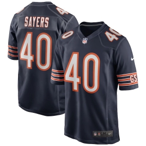 Men's Gale Sayers Navy Retired Player Limited Team Jersey