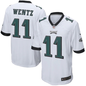Youth Carson Wentz White Player Limited Team Jersey
