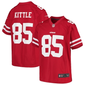 Youth George Kittle Player Limited Team Jersey - Scarlet