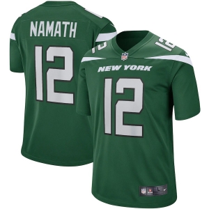 Men's Joe Namath Gotham Green Retired Player Limited Team Jersey