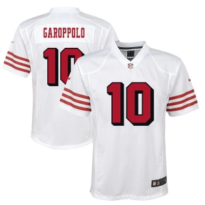 Youth Jimmy Garoppolo White Rush Player Limited Team Jersey