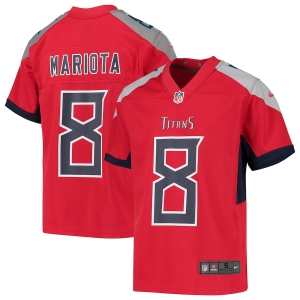 Youth Marcus Mariota Red Inverted Player Limited Team Jersey