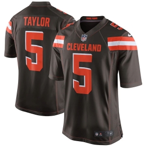 Men's Tyrod Taylor Brown Player Limited Team Jersey