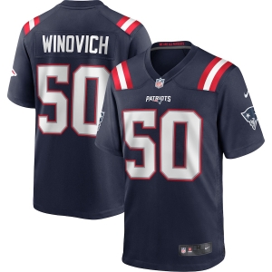 Men's Chase Winovich Navy Player Limited Team Jersey