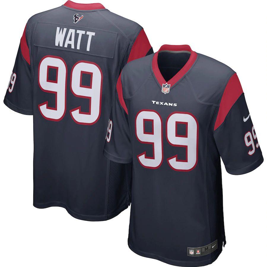 Men's J.J. Watt Player Limited Team Jersey - Navy