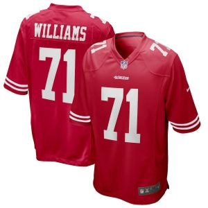 Men's Trent Williams Scarlet Player Limited Team Jersey