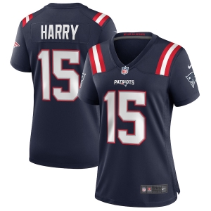 Women's N'Keal Harry Navy Player Limited Team Jersey
